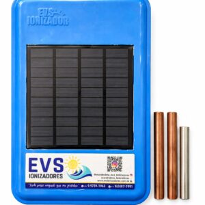 Ionizador solar de até 60 mil litros com um refil extra